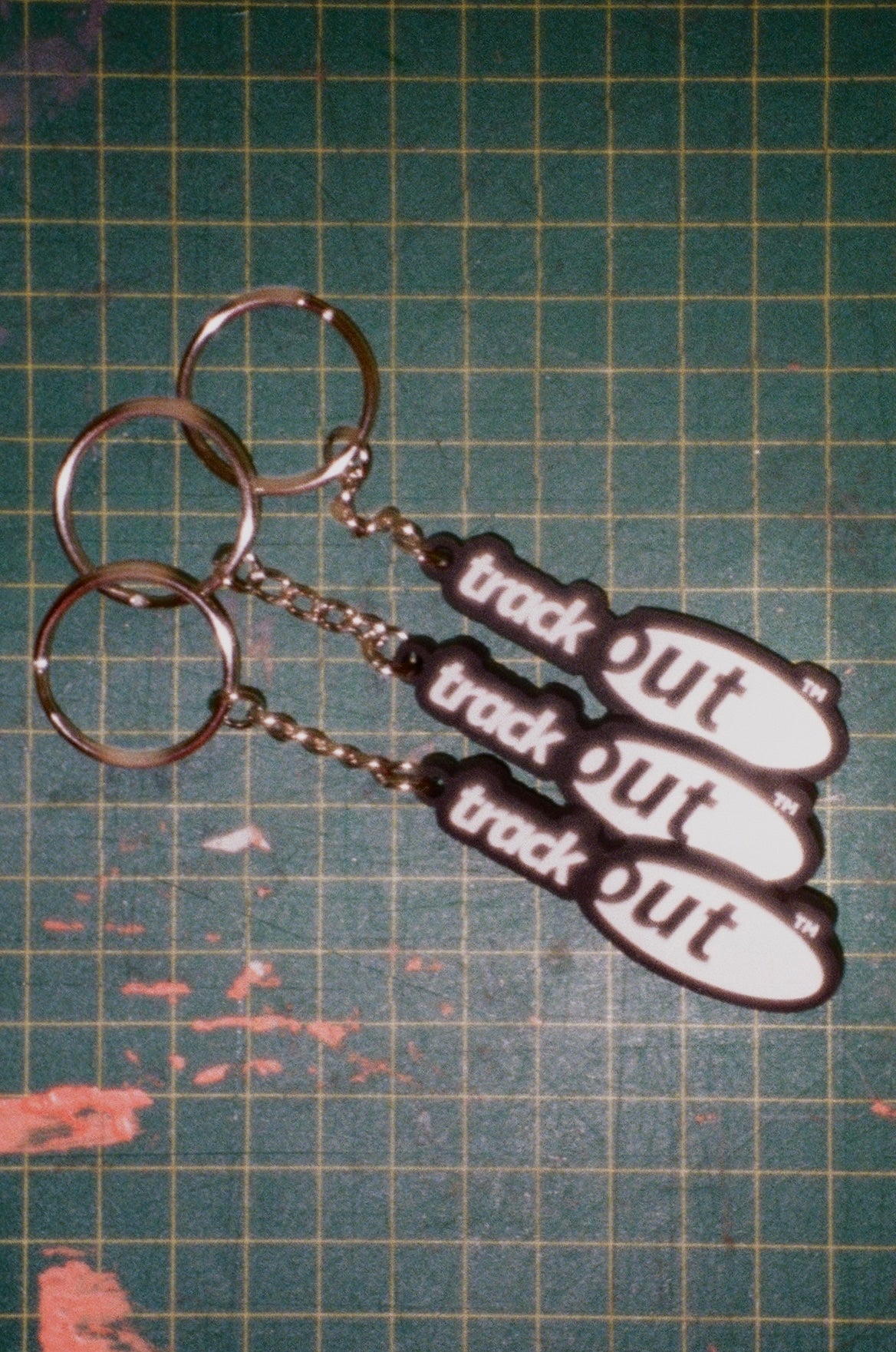 Trackout Logo KeyChain
