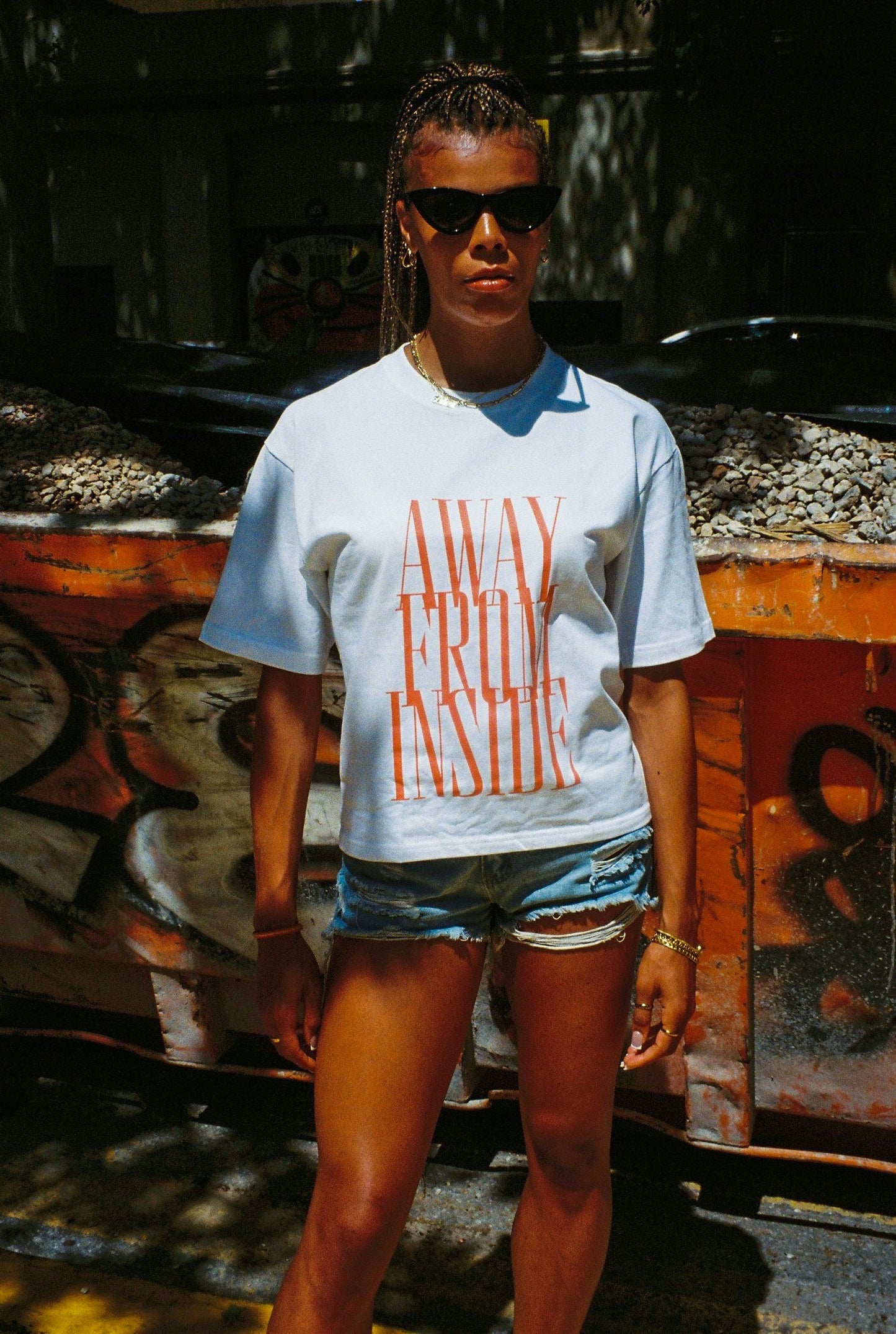 “Away from Inside” T-shirt by Kuan