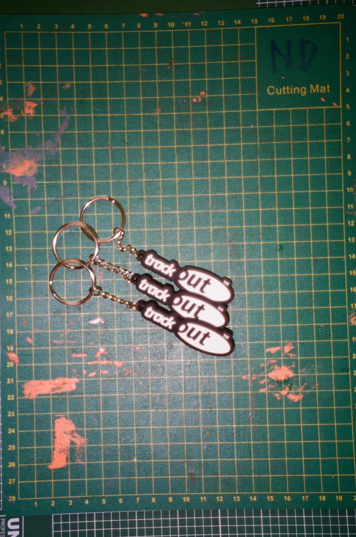 Trackout Logo KeyChain