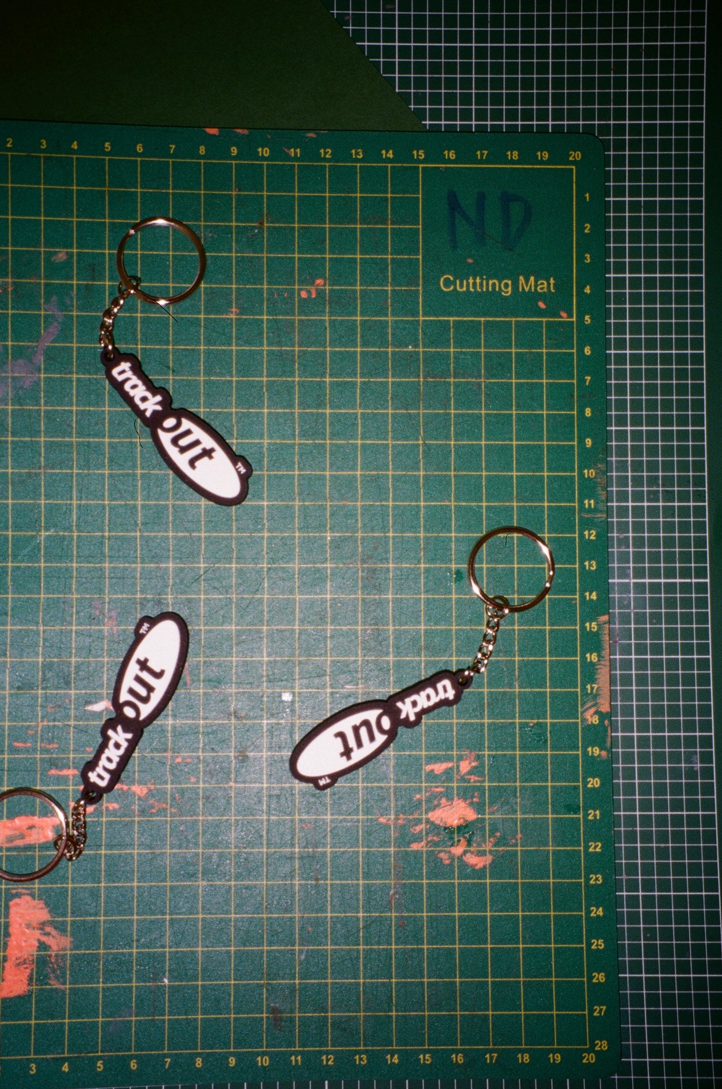 Trackout Logo KeyChain