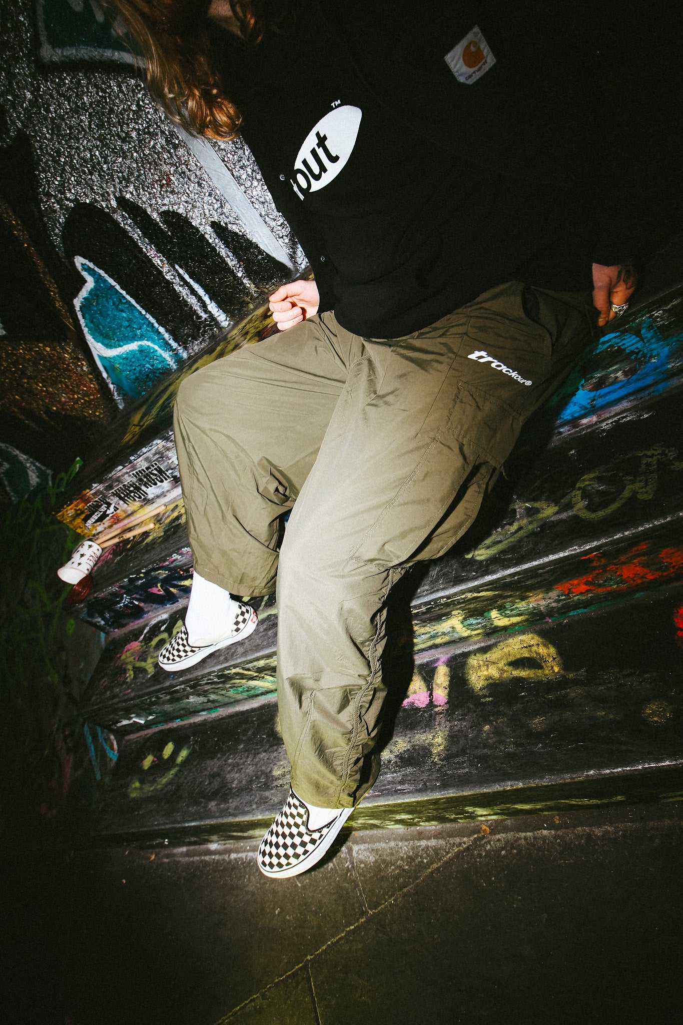 Cargo Parachute Pants