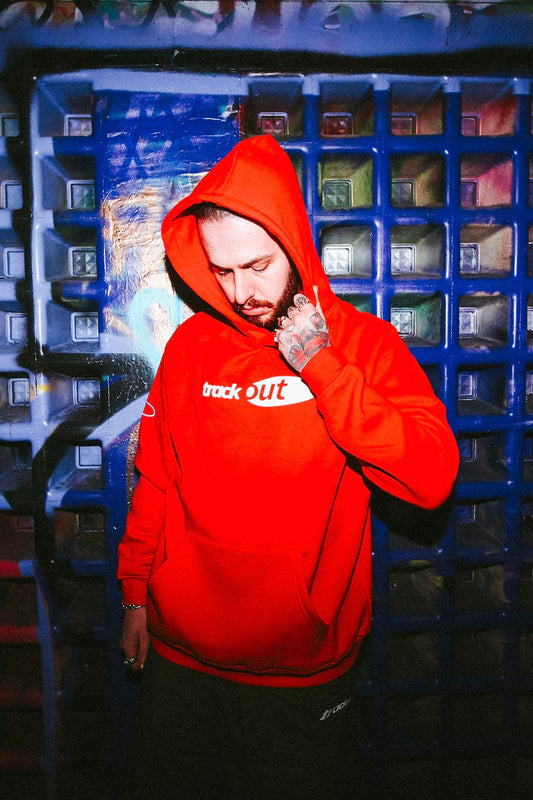 It’s Just a Red Hoodie with a Trackout Logo