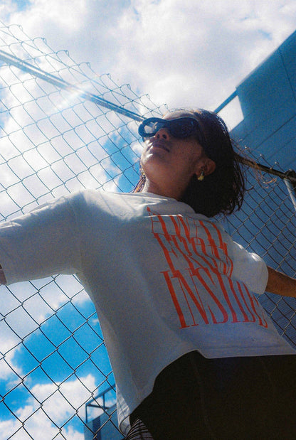 “Away from Inside” T-shirt - White