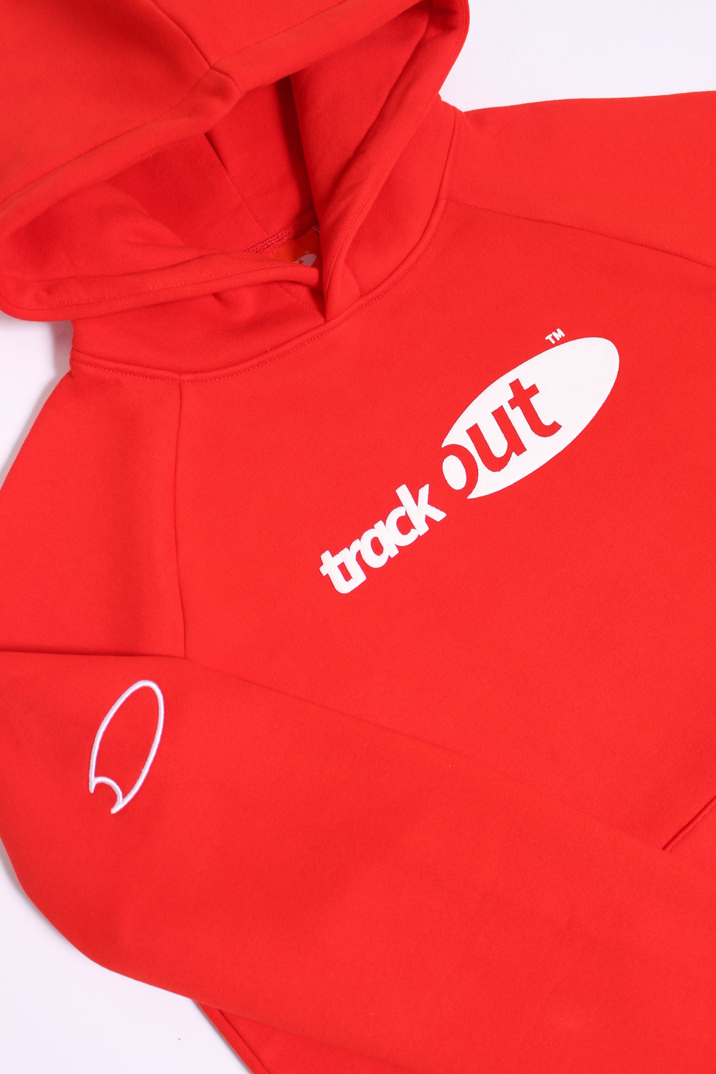 It’s Just a Red Hoodie with a Trackout Logo