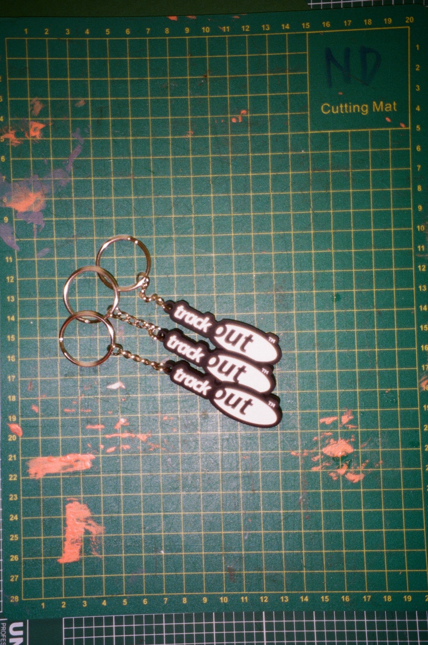 Trackout Keyring